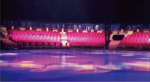 洛陽冰舞間移動冰場