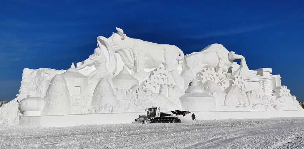 內(nèi)蒙古興安盟雪雕工程